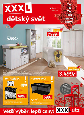 Leták XXXLutz XXXLutz leták - Dětský svět platný od 2026-05-18 do 2026-06-14
