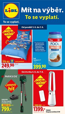 Leták Lidl Lidl leták - Nabídka spotřebního zboží platný od 2026-06-01 do 2026-06-07