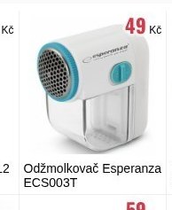 Odžmolkovač Esperanza ECS003T - EVA.cz aktualniletaky.eu