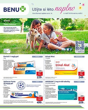 Leták BENU Lékárna BENU Lékárna leták platný od 2026-06-01 do 2026-06-30