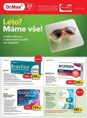 Leták Dr. Max Dr. Max leták platný od 2026-06-01 do 2026-06-30