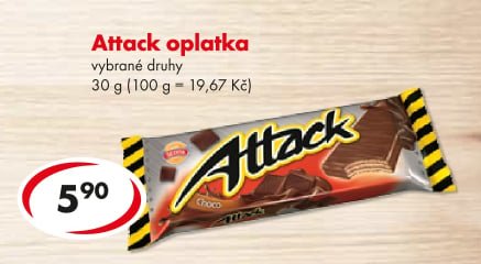 Attack oplatka