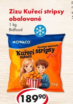Zizu Kuřecí stripsy obalované