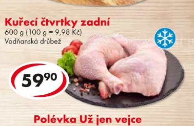 Kuřecí čtvrtky zadní