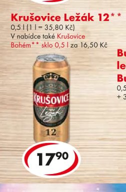 Krušovice Ležák 12