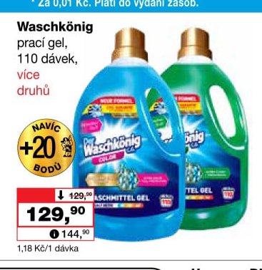 Waschkönig prací gel