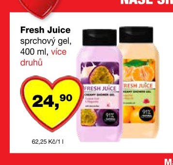 Fresh Juice sprchový gel