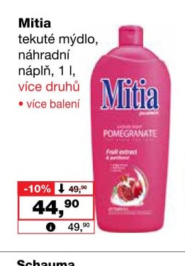 Mitia tekuté mýdlo