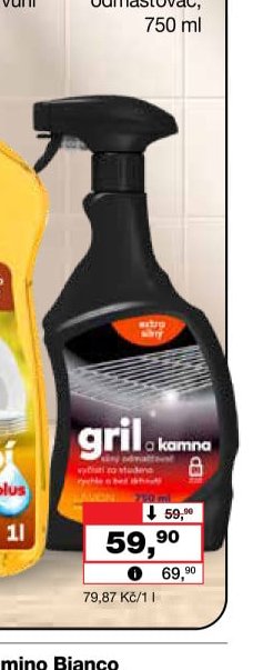 Lavon Gril a kamna extra silný odmašťovač, 750 ml