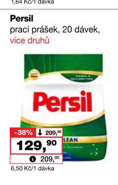 Persil prací prášek, 20 dávek