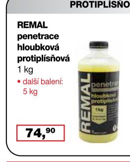 REMAL penetrace hloubková protiplísňová