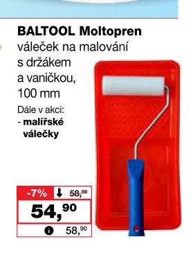 BALTOOL Moltopren váleček