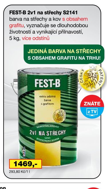 FEST-B 2v1 na střechy S2141