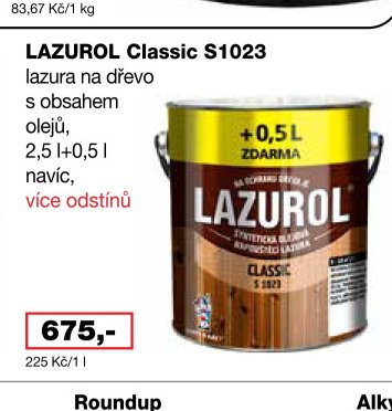 LAZUROL Classic S1023