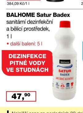 BALHOME Satur Badex