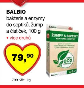 BALBIO bakterie a enzymy do septiků