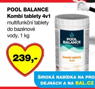 POOL BALANCE Kombi tablety 4v1
