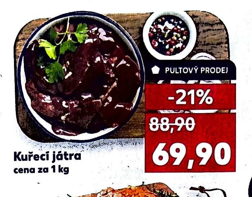 Kuřecí játra - Kaufland aktualniletaky.eu