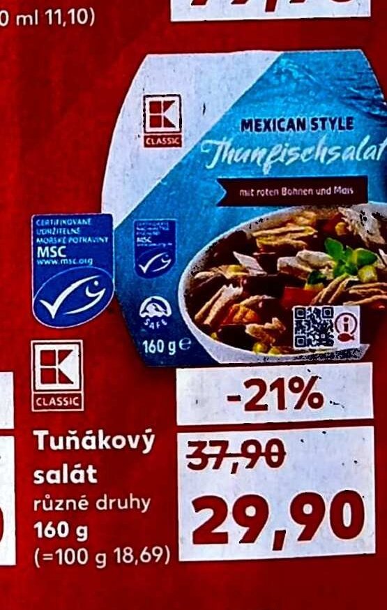 Tuňákový salát - Kaufland aktualniletaky.eu