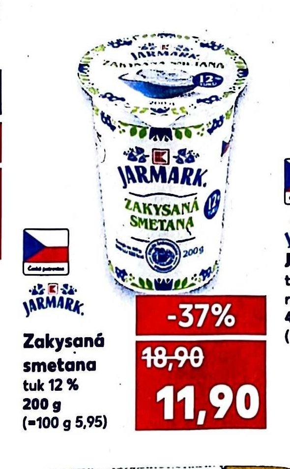 Zakysaná smetana 200 g