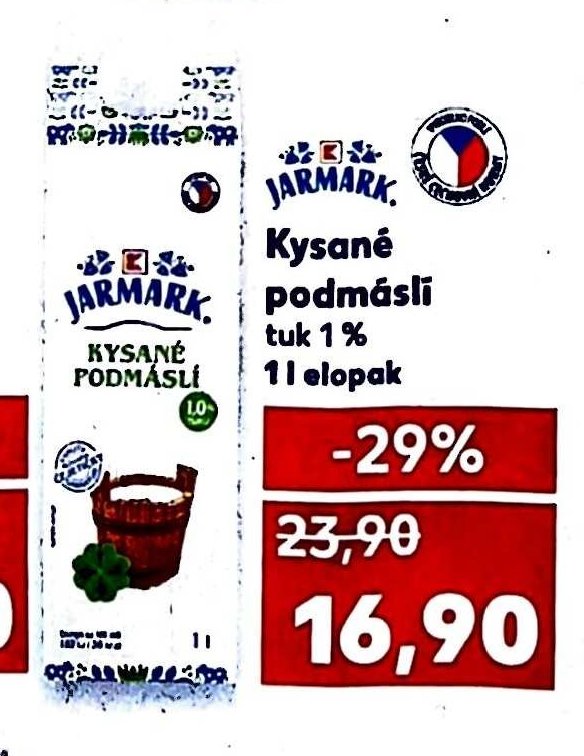 Kysané podmáslí 1 l