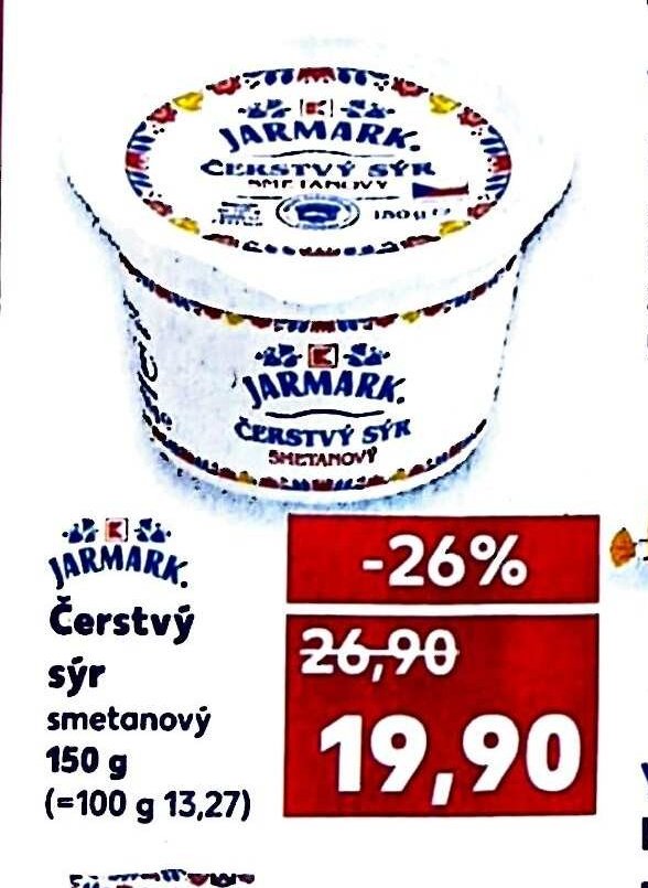 Čerstvý sýr smetanový 150 g