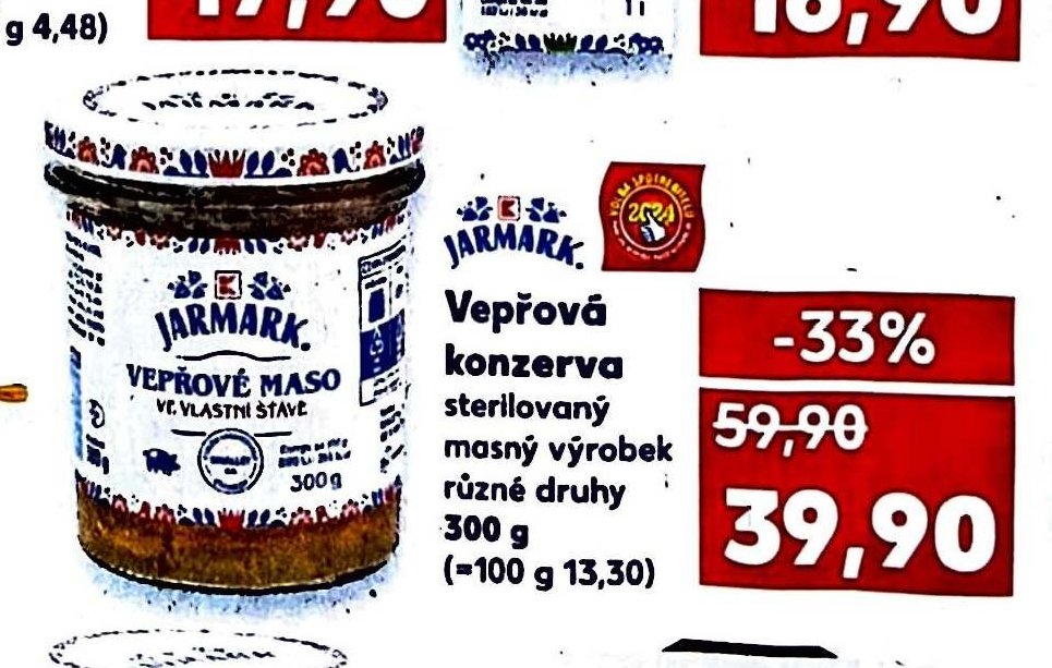 Vepřová konzerva 300 g