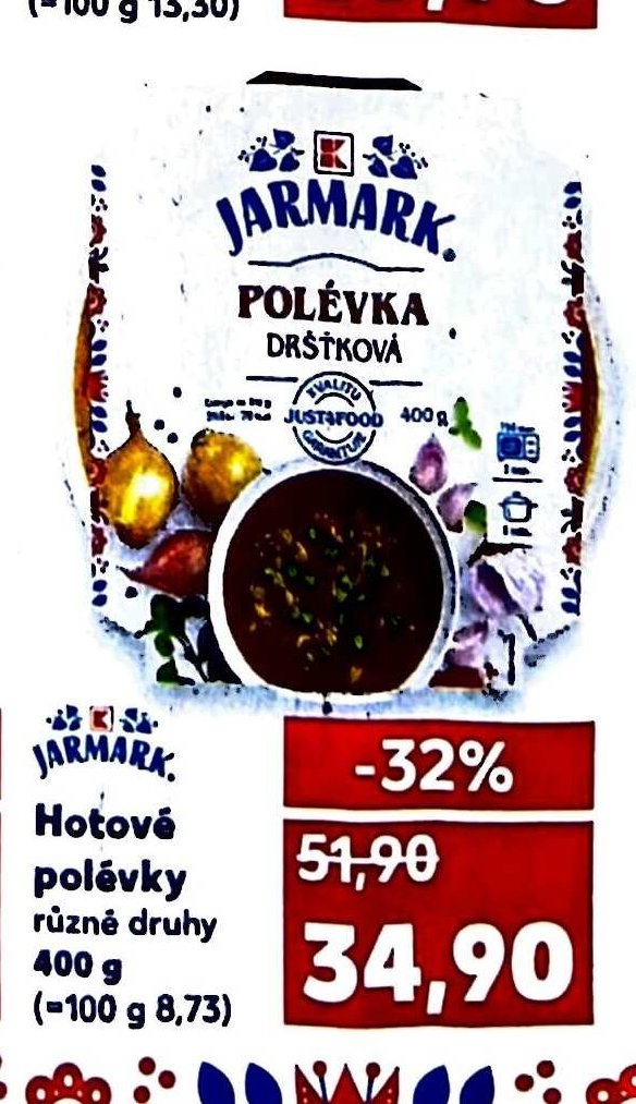 Hotové polévky 400 g