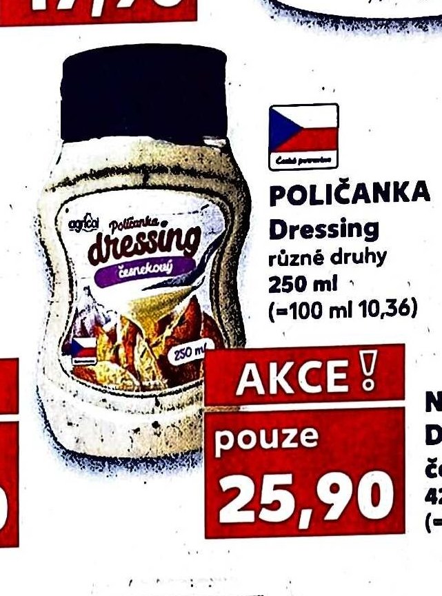 POLIČANKA Dressing