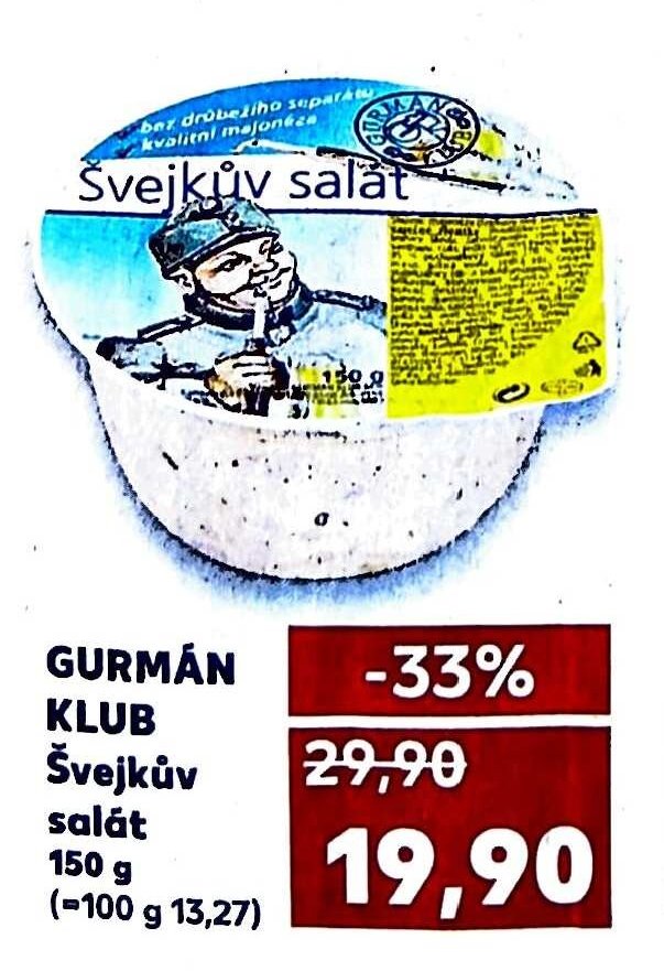 GURMÁN KLUB Švejkův salát - Kaufland aktualniletaky.eu