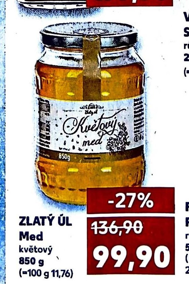 Zlatý Úl Med květový