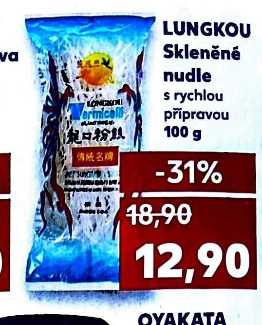 LUNGKOU Skleněné nudle