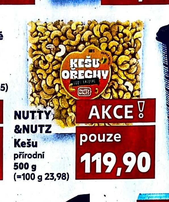 NUTTY & NUTZ Kešu