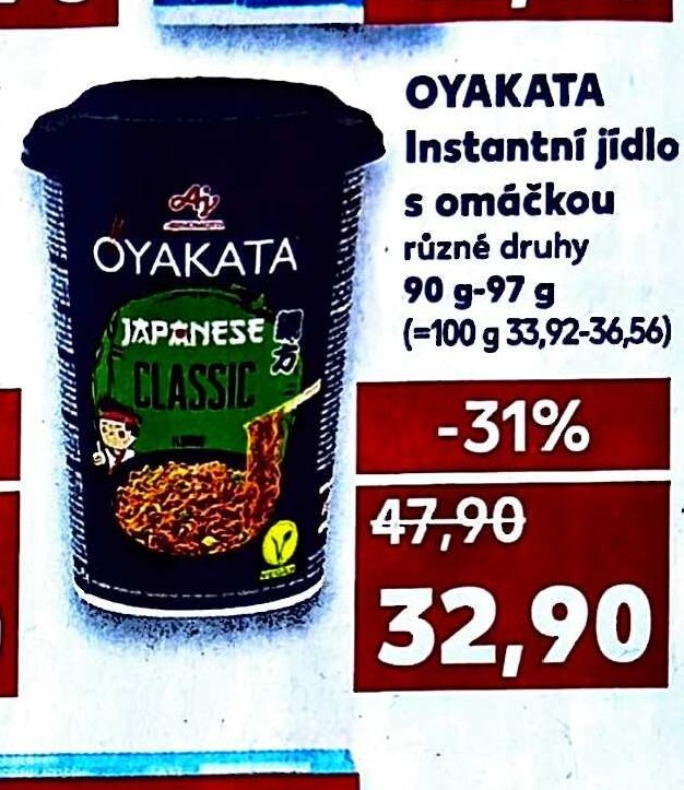 OYAKATA Instantní jídlo