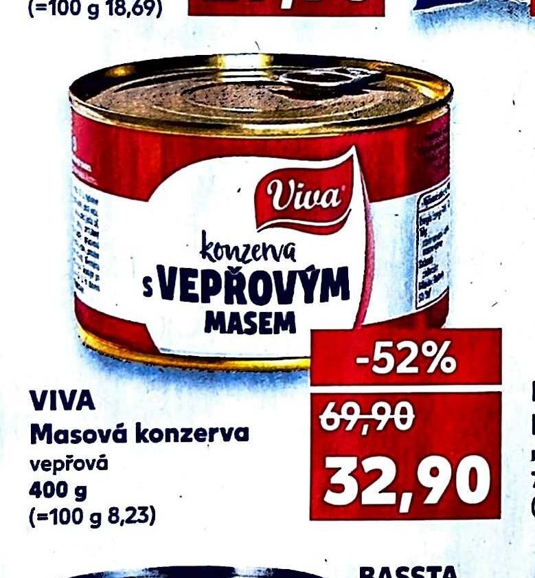 VIVA Masová konzerva vepřová