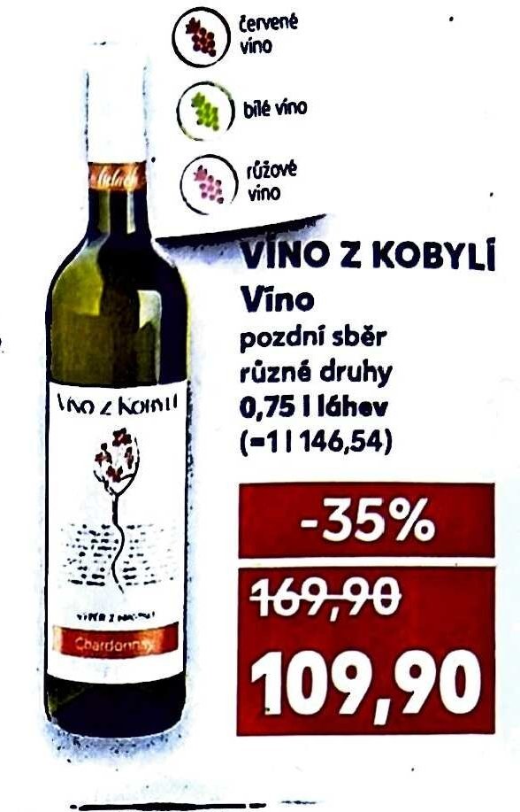 VÍNO Z KOBYLÍ Víno