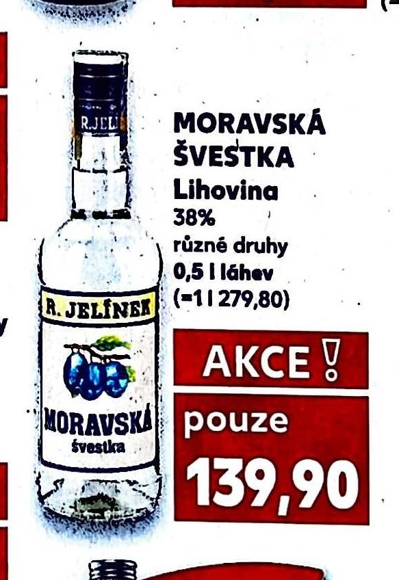 MORAVSKÁ ŠVESTKA Lihovina