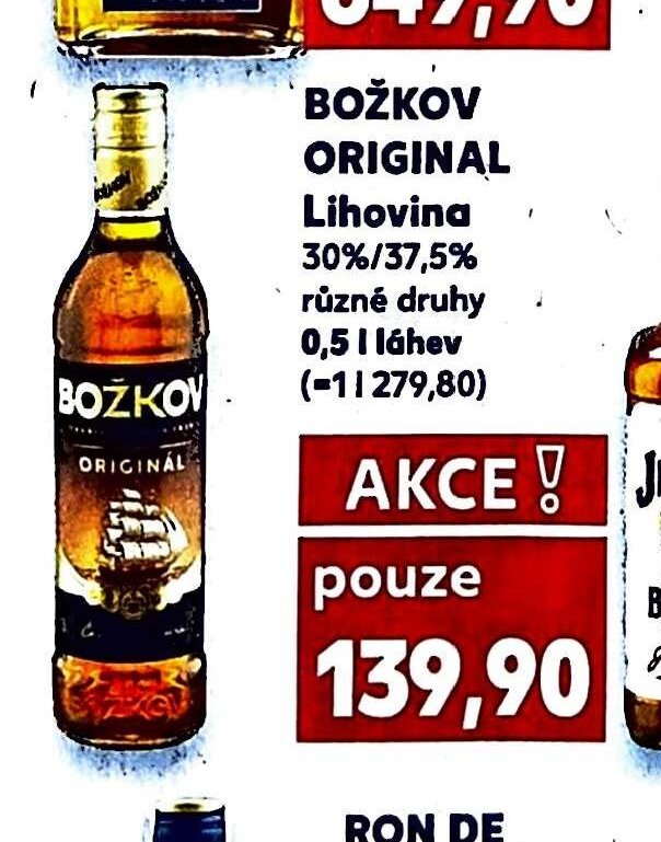 BOŽKOV ORIGINAL Lihovina
