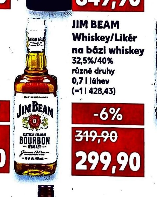 JIM BEAM Whiskey/Likér