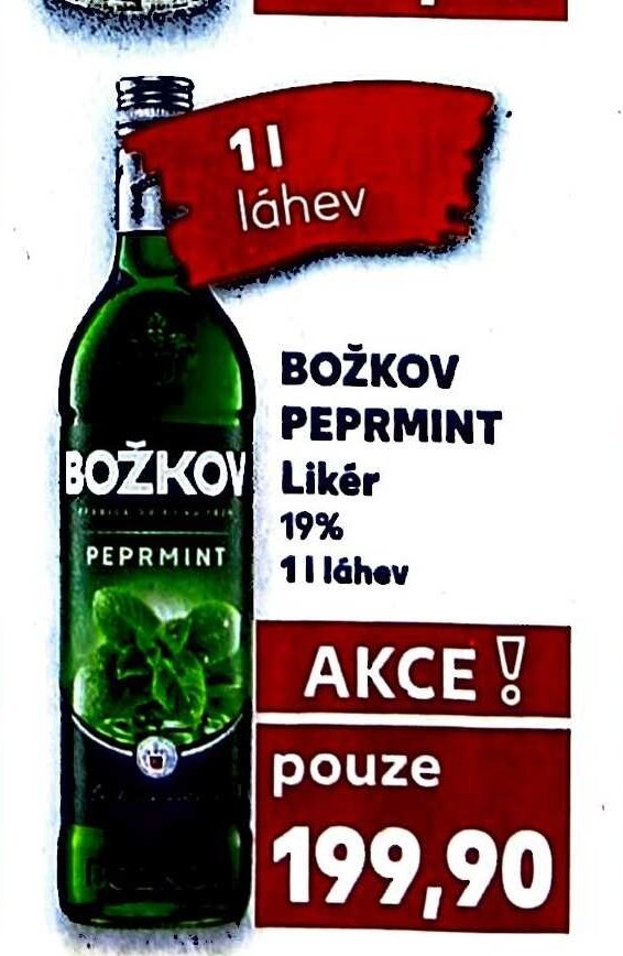 BOŽKOV PEPRMINT Likér
