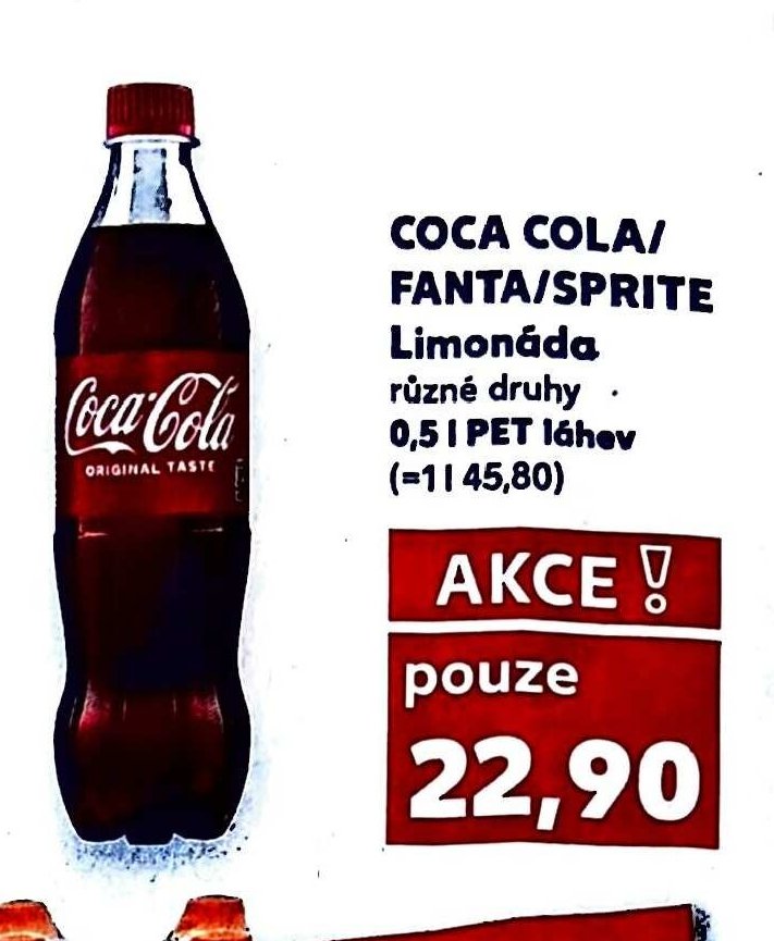 COCA COLA/FANTA/SPRITE Limonáda