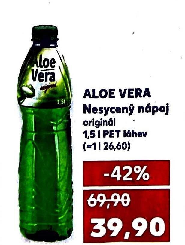 ALOE VERA Nesycený nápoj
