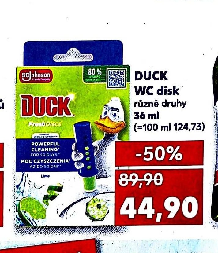 DUCK WC disk - Kaufland aktualniletaky.eu
