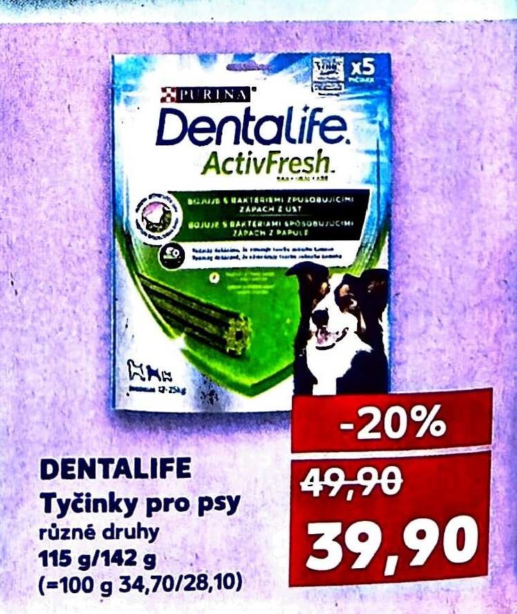 DENTALIFE Tyčinky pro psy - Kaufland aktualniletaky.eu