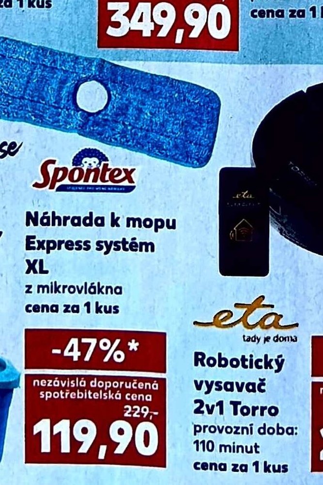 Spontex Náhrada k mopu Express systém XL