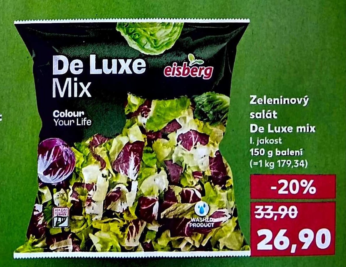 Zeleninový salát De Luxe mix