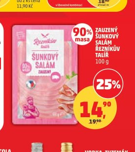 Šunkový salám Řezníkův talíř - Penny Market aktualniletaky.eu