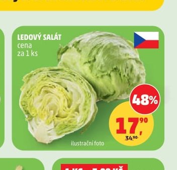 Ledový salát - Penny Market aktualniletaky.eu