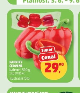 Papriky červené - Penny Market aktualniletaky.eu