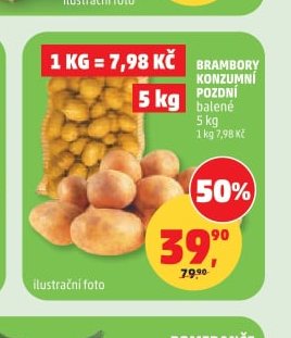 Brambory konzumní pozdní - Penny Market aktualniletaky.eu